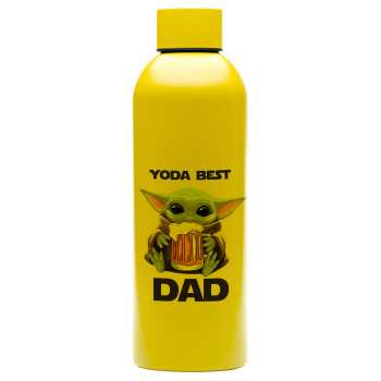 Yoda Best Dad, Μεταλλικό παγούρι νερού, 304 Stainless Steel 800ml