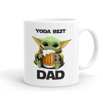 Yoda Best Dad, Κούπα, κεραμική, 330ml