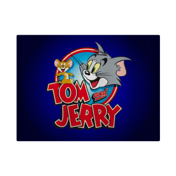 Tom and Jerry, Επιφάνεια κοπής γυάλινη (38x28cm)