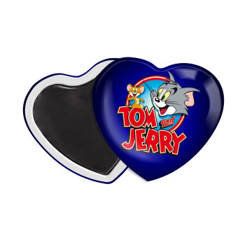 Tom and Jerry, Μαγνητάκι καρδιά (57x52mm)