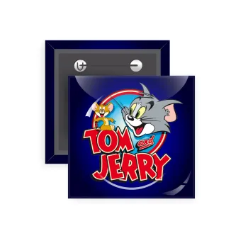 Tom and Jerry, Κονκάρδα παραμάνα τετράγωνη 5x5cm