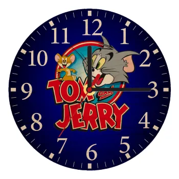 Tom and Jerry, Ρολόι τοίχου ξύλινο plywood (20cm)