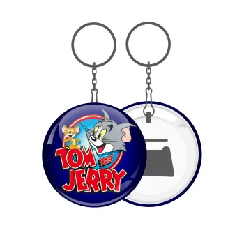 Tom and Jerry, Μπρελόκ μεταλλικό 5cm με ανοιχτήρι