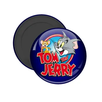 Tom and Jerry, Μαγνητάκι ψυγείου στρογγυλό διάστασης 5cm