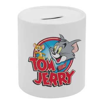 Tom and Jerry, Κουμπαράς πορσελάνης με τάπα