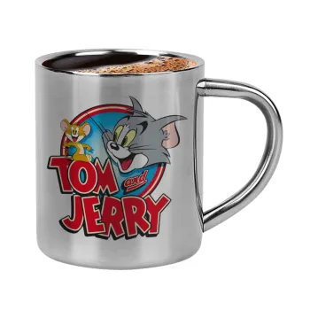 Tom and Jerry, Double-wall metal cup for espresso (220ml)