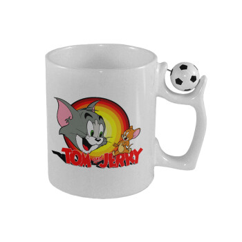 Tom and Jerry, Κούπα με μπάλα ποδασφαίρου , 330ml