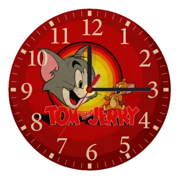 Tom and Jerry, Ρολόι τοίχου ξύλινο plywood (20cm)