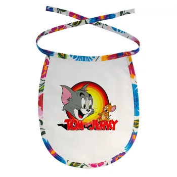 Tom and Jerry, Σαλιάρα μωρού αλέκιαστη με κορδόνι Χρωματιστή