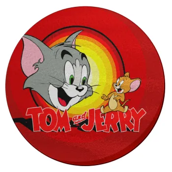 Tom and Jerry, Επιφάνεια κοπής γυάλινη στρογγυλή (30cm)