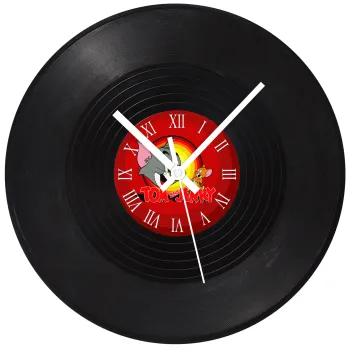 Tom and Jerry, Ρολόι τοίχου Βινύλιο (30cm)