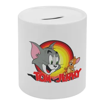 Tom and Jerry, Κουμπαράς πορσελάνης με τάπα