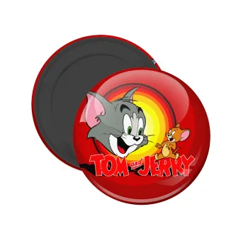 Tom and Jerry, Μαγνητάκι ψυγείου στρογγυλό διάστασης 5cm