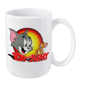 Tom and Jerry, Κούπα Mega, κεραμική, 450ml