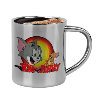Tom and Jerry, Double-wall metal cup for espresso (220ml)