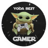 Yoda Best Gamer, Επιφάνεια κοπής γυάλινη στρογγυλή (30cm)