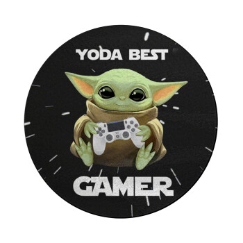 Yoda Best Gamer, Επιφάνεια κοπής γυάλινη στρογγυλή (30cm)