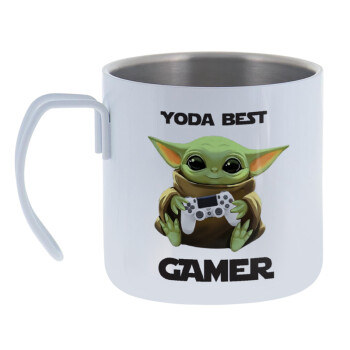 Yoda Best Gamer, Κούπα Ανοξείδωτη διπλού τοιχώματος 400ml