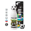 Soccer Metal mug thermos, double wall, 550ml