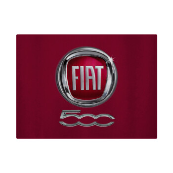 FIAT 500, Επιφάνεια κοπής γυάλινη (38x28cm)