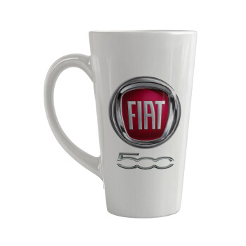 FIAT 500, Κούπα κωνική Latte Μεγάλη, κεραμική, 450ml