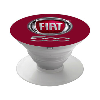 FIAT 500, Phone Holders Stand  Λευκό Βάση Στήριξης Κινητού στο Χέρι