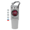 GREY color, 890ml (30oz) stainless Steel Tumbler with Handle