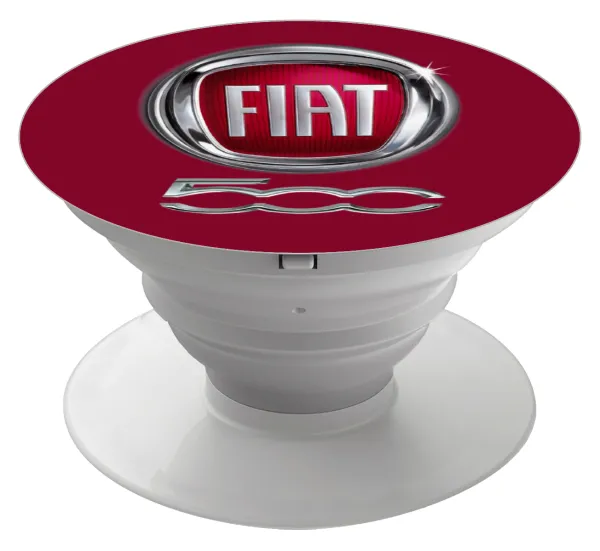 FIAT 500 — Phone Holders Stand  Λευκό Βάση Στήριξης Κινητού στο Χέρι