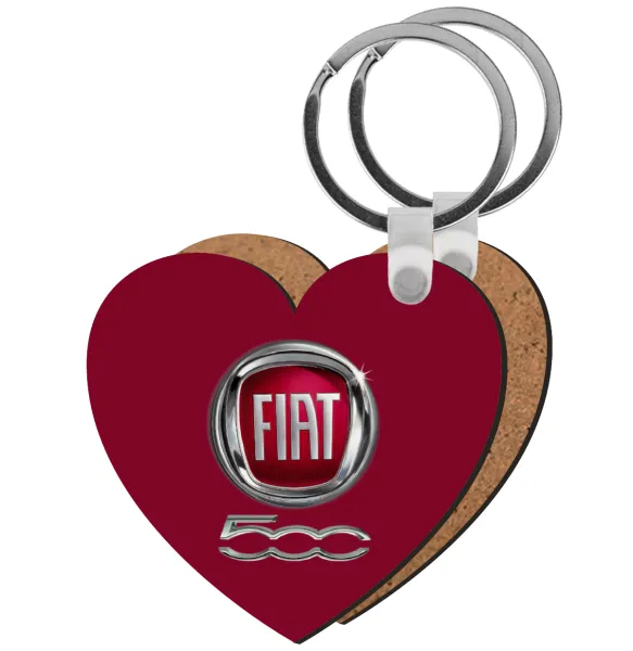 FIAT 500 — Ξύλινο καρδιά