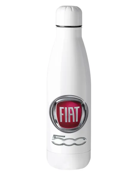FIAT 500 — Μεταλλικό παγούρι θερμός (Stainless steel), 500ml