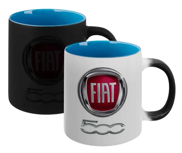 FIAT 500 — Μαγική εσωτερικό μπλε