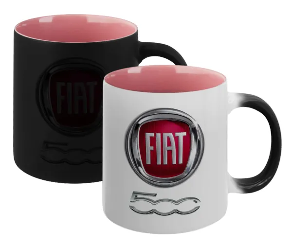 FIAT 500 — Μαγική εσωτερικό ΡΟΖ