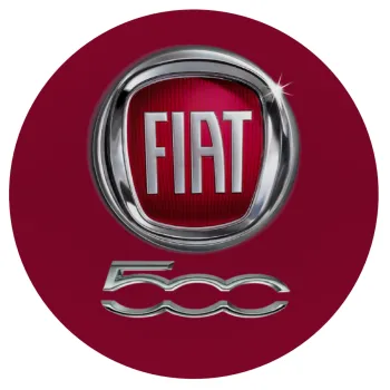 FIAT 500, Mousepad Στρογγυλό 20cm