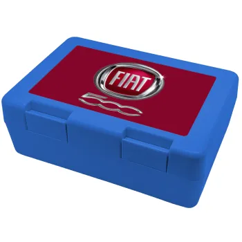 FIAT 500, Children's cookie container BLUE 185x128x65mm (BPA free plastic)