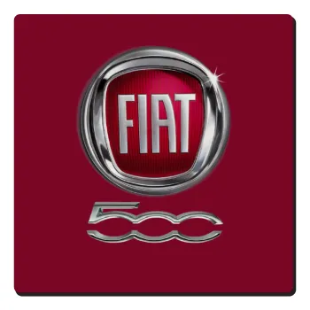 FIAT 500, Τετράγωνο μαγνητάκι ξύλινο 6x6cm