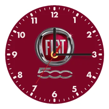 FIAT 500, Ρολόι τοίχου ξύλινο (20cm)