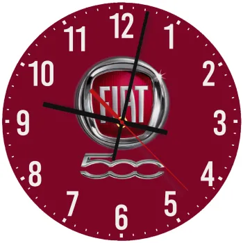 FIAT 500, Ρολόι τοίχου ξύλινο (30cm)