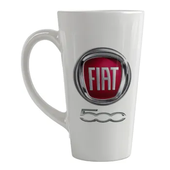 FIAT 500, Κούπα κωνική Latte Μεγάλη, κεραμική, 450ml