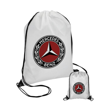 Mercedes vintage, Τσάντα πουγκί με μαύρα κορδόνια (1 τεμάχιο)