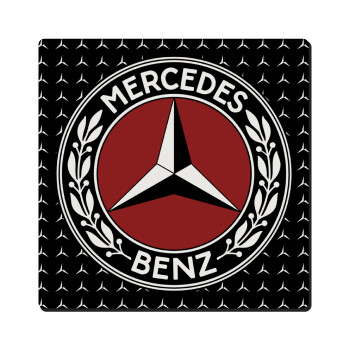Mercedes vintage, Τετράγωνο μαγνητάκι ξύλινο 6x6cm