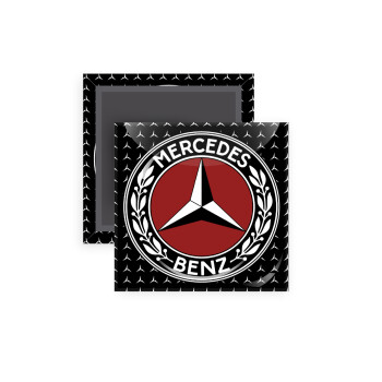 Mercedes vintage, Μαγνητάκι ψυγείου τετράγωνο διάστασης 5x5cm