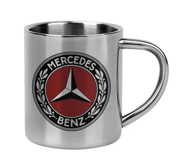 Mercedes vintage — Mug Stainless steel double wall 300ml