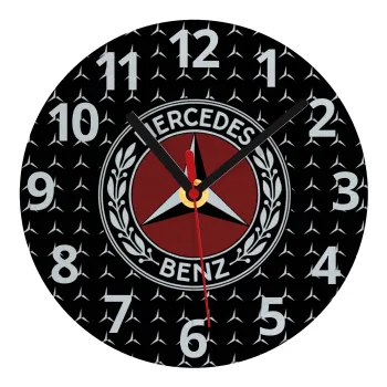 Mercedes vintage, Ρολόι τοίχου γυάλινο (20cm)