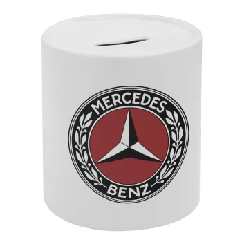 Mercedes vintage, Κουμπαράς πορσελάνης με τάπα