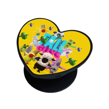 FALL GUYS, Phone Holders Stand  καρδιά Μαύρο Βάση Στήριξης Κινητού στο Χέρι