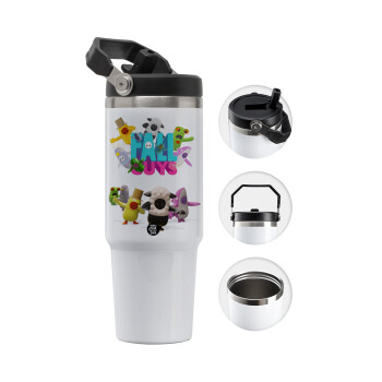 FALL GUYS, 30oz stainless Steel Tumbler with Handle