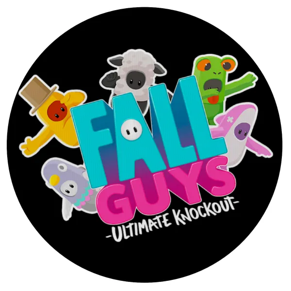 FALL GUYS — Mousepad Round 20cm