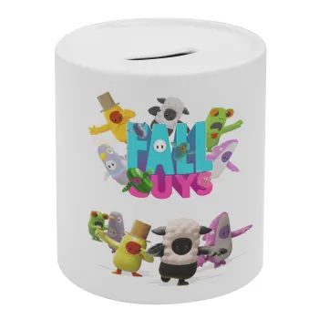 FALL GUYS, Κουμπαράς πορσελάνης με τάπα