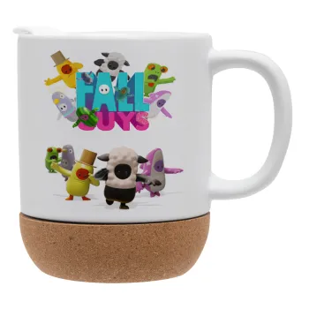 FALL GUYS, Ceramic coffee mug Cork (MAT), 330ml