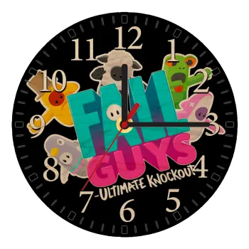 FALL GUYS, Ρολόι τοίχου ξύλινο plywood (20cm)